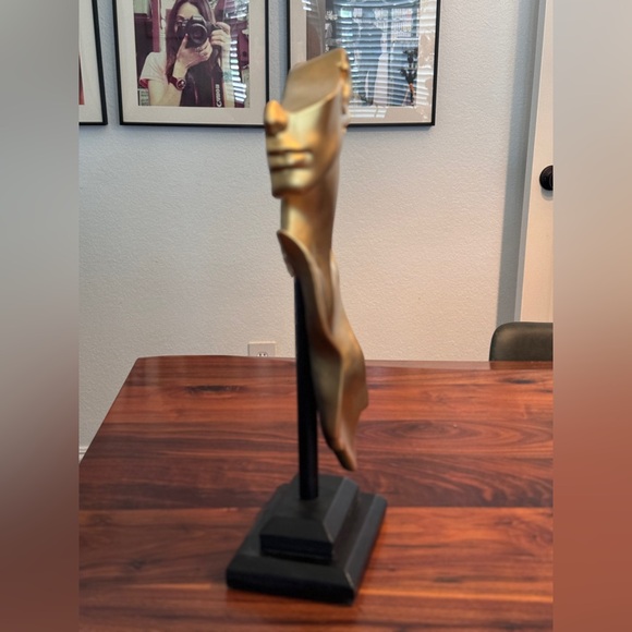 Necklace Earrings Jewelry Display Stand mannequin Head Bust Model Home Decor - Picture 5 of 9